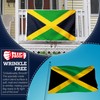 Anley Rip-Proof Double Sided 3-Ply Jamaica Flag 3x5 Ft -