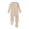 Burt's Bees Baby Baby Boy's Sleeper PJs, 100% Organic Cotton,