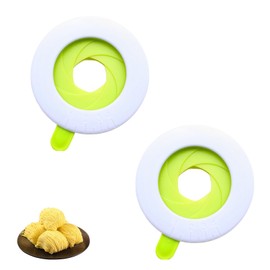 Spaghetti Scoop with Precise Measurement and Rotating Design to Avoid Waste Compact and Elegant for Space Saving Storage Ideal for Perfect Portioning of Spaghetti Pack of 2