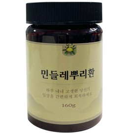Dandelion Root Supplements Silymarin Milk Thistle, Made in Korea, 1 Pack, 160g / 민들레 뿌리환 실리마린 밀크씨슬 국내산, 1개, 160g