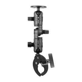 iBOLT AMPS IncrediBOLT 360 Clamp Heavy Duty Handlebar/Post/Pole/Rail Mount for Water Sports, Kayaking, Fishing, Boating Etc.- for Fish Finders Using The 3-Hole Pattern