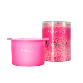 Passini Kit Pot Silicon Para Fundir Cera Perlas Waxy 320gr