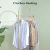 QISF Extra Large Clear Plastic Storage Bags 90x100cm Giant Storage