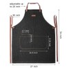 DingSay Trendy Kitchen Cooking Apron with 3 Pockets for Men