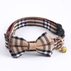 SuperBuddy Dog Collar, Adjustable Dog Collar with Bowtie, Pet Collar