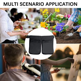 OLizee® Adjustable Waist Apron with Buckle Dog Trainer Apron Dog Trainer Clothing Waitress Apron Hair Stylist Apron Garden Apron Three