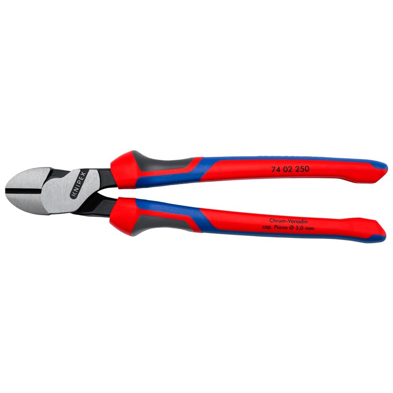 KNIPEX High Leverage Diagonal Cutter with Comfort Handles 250 mm,
