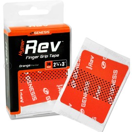 Solaravita Genesis Hyper Rev Orange Finger Grip Tape, Pre-Cut 2.75 x 3 inches, 30 Count