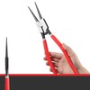 LEONTOOL Snap Ring Pliers for Axles, Straight Long, Nail Tip