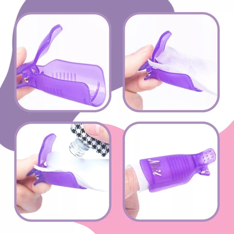 Veraly Pinzas Para Remover Acrilico Y Cualquier Sistema De Uñas