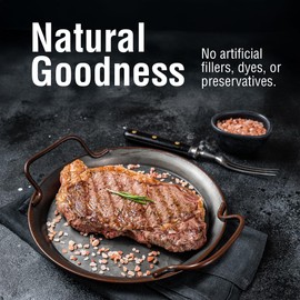 The Spice Lab Himalayan Salt - Coarse 2.2 Lb / 1 Kilo - Pink Himalayan Salt is Nutrient and Mineral Dense for Health - Gourmet Pure Crystal - Kosher & Natural Certified