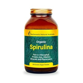 BioGenesis Organic Spirulina Powder 200g