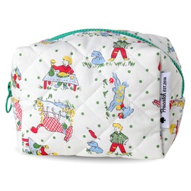 Miucatch Storage Pouch, Makeup Pouch, Toiletry Bag, Cartoon Style, Travel Goods Storage, Convenient to Carry, Inner Bag, Small, Lightweight, Large Capacity, Cute, Bag-in-Bag