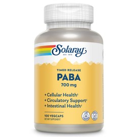 SOLARAY SOLARAY Paba TSTR Vitamin Capsules, 700 mg | 100 Count
