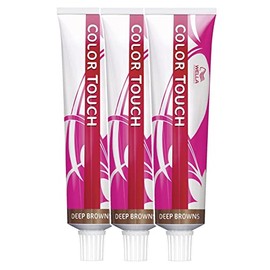 WELLA Professionals Colour Touch 8/43 Light Blonde Red Gold 60 ml Pack of 3