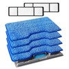KEEPOW Reusable Mop Pads Refills Compatible with Shark VACMOP VM252