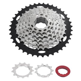 Drfeify 8 Speed Freewheel 11-40T High Strength Steel Cassette Sprocket Freewheel Cassette for Mountain Bike