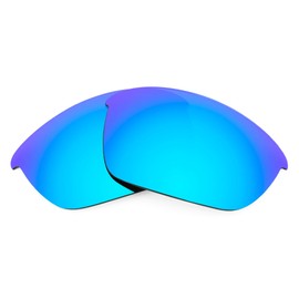 Revant Replacement Lenses for Oakley Half Jacket 2.0 sunglasses, UV Protection, Anti-Scratch and Impact Resistant, Non-Polarized Ice Blue Mirrorshield