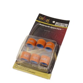 Glixal ATKS-04016 - Juego de pesas variadoras de alto rendimiento de 18 x 14 mm 152QMI 157QMJ GY6 125 cc 150 cc Scooter ciclomotor ATV Go-Kart (8 gramos)