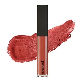 Mented Lápiz Labial Líquido De Cosméticos - Lápiz Labial Vegano - Lápiz Labial Rojo Mate Para Mujeres - Lápiz Labial De Larga Duración - Lápiz Labial Rojo De Larga Du Mezcla Cálida De Melocotón 0,2