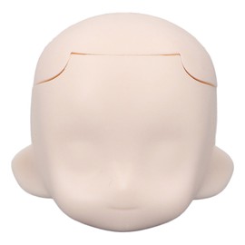 Blank Doll Head for 1/12 Ball Jointed Doll DIY Makeup Exquisite Removable Plastic Cement Doll Head