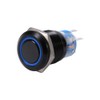 Push Switch 12V-19 mm 12 V Switch Self-Locking Waterproof Metal