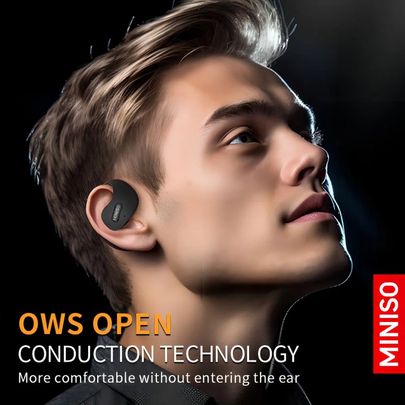 Audfonos Miniso X15 Pro Ai Audifonos Traductores Bluetooth 5.4 Ows