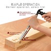 Wood Chisel Tool Sets, Sturdy Chrome Vanadium Steel Chisel with