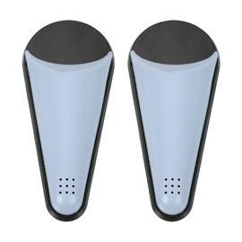 uxcell 2Pcs Magnetic Scissor Holder, Kitchen Scissors Holder with Magnetic Adsorption Drainage Holes Detachable Shears for Kitchen Refrigerator Organization, Blue