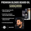 Suavecito Aceite para barba de sándalo, 1 onza