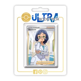 my-booster SWSH06-FR24-UB-190 Docteure (Doctor) 190/198 Full Art Trainer, Ultraboost X Epée et Bouclier 6 Règne de Glace, Box of 10 French Pokémon Cards