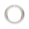 Mayas Gems 10pc,Open Jump Rings. 18 gauge, 7mm Sterling Silver