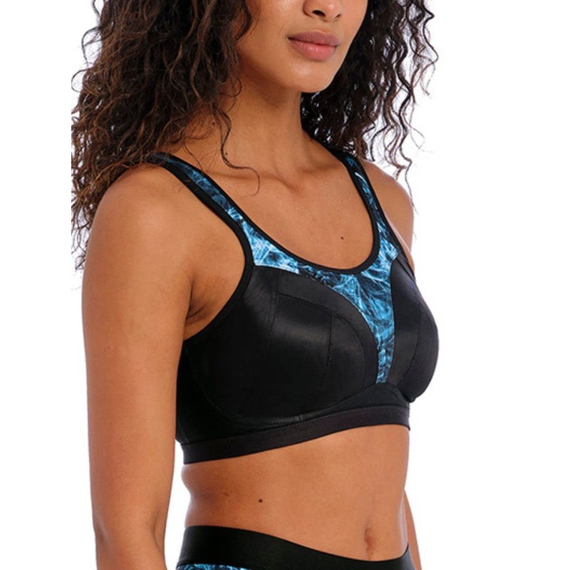Freya Women's dynamic wireless sports bra with racer back conversion,