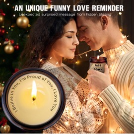 Mothers Day Gifts for Wife from Husband,Romantic Candles for Her Him,Gifts for Her Girlfriend Couple Birthday Anniversary,Night Date Gift Idea,Sexy Valentines Gift,Funny Mothers Day Candle Wife Candle