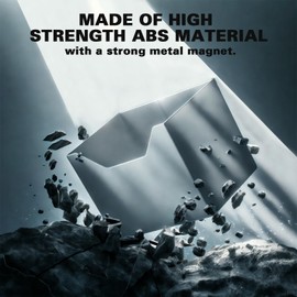 Magnetic Cup Holder, Magnetic Golf Cart Storage Organizer for Golf Cart, Forklifts, Tractors, Trucks, Lawn Mowers, Skid Steers, Buses, Treadmills, Golf Cart Accessories, Metal Surface