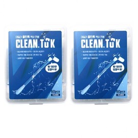 Clean Tok Liquid Cotton Swabs, 60 Count 2 units