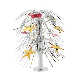 Fun Express - Movie Night Cascading Centerpiece for Party - Party Decor - General Decor - Centerpieces - Party - 1 Piece