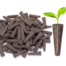 GOTVUGE 50pcs Grow Sponges for Hydroponics, Hydroponics Growing System Pods, General Hydroponics Rapid Rooter, Starter Plug for Seeds or Cuttings (50pcs)