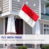 ANLEY Fly Breeze 3x5 Feet Indonesia Flag - Vivid Color