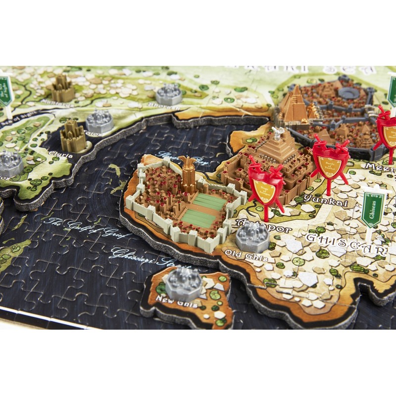 4D Cityscape Game of Thrones (GoT) 3D Puzzles (3D Map