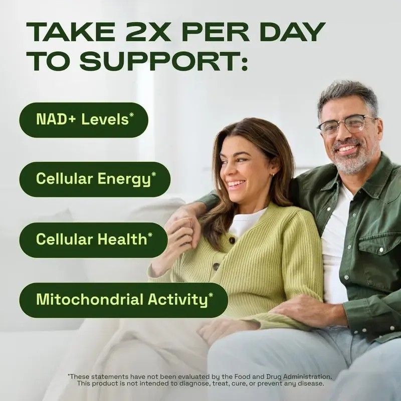 Nad+ Advanced For Energy Healthy Aging 500mg
