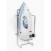 Jerdon Hotel Iron with Retractable Cord - Mid-Size, White Clothing