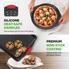 NutriChef 10-Piece Nonstick Kitchen Oven Baking Pans - Premium &