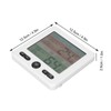 Digital Color Screen Temperature and Humidity Meter Indoor Thermometer Hygrometer