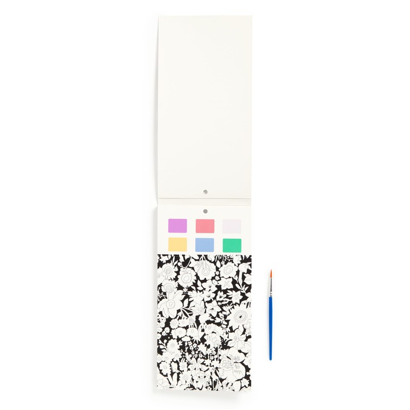 Galison Liberty Paint-in Postcard Set