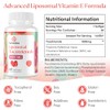 Liposomal Tocotrienols 1000mg Vitamin E Supplement, 2 Pack
