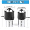 Saipor 2pcs Tap Socket Set, 3/8" Drive Tap Extractor Tool