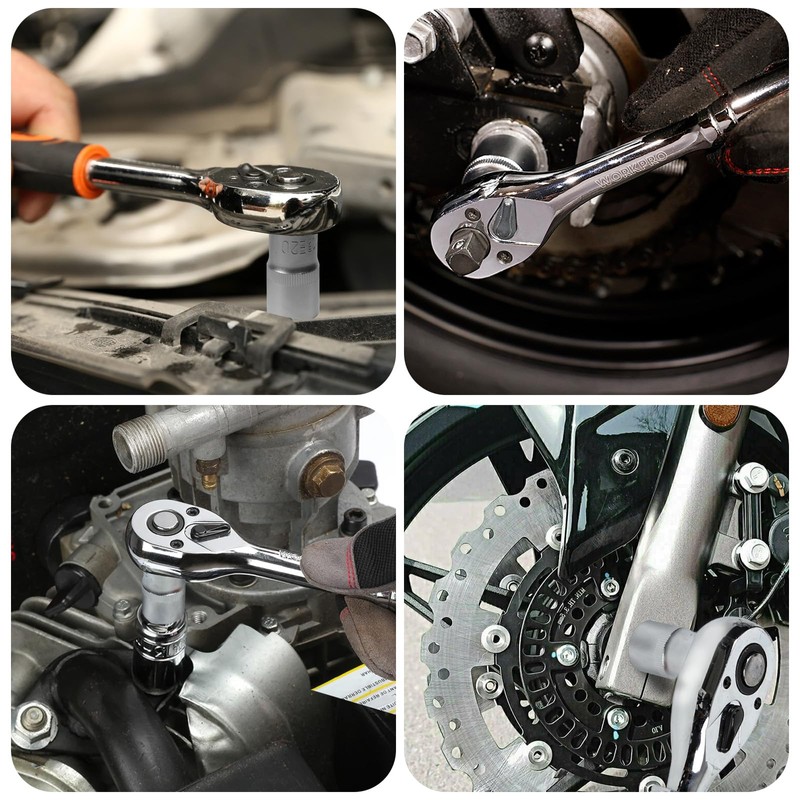 FIFIBANG E-Torx Star Socket Set E4, E5, E6, E7, E8,