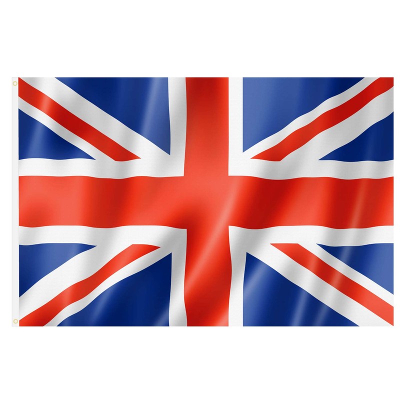 TRIXES Union Jack Flag Large Great Britain Flag 5ft x