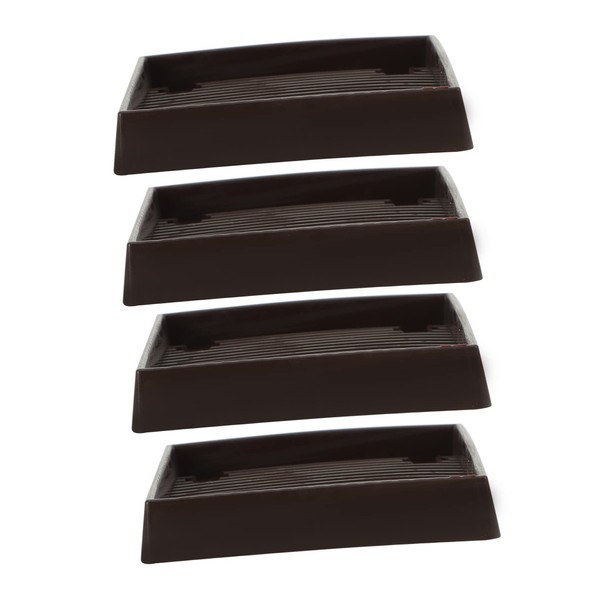 Tofficu 4Pcs Furniture Caster Cups Non Slip Chair Leg Floor